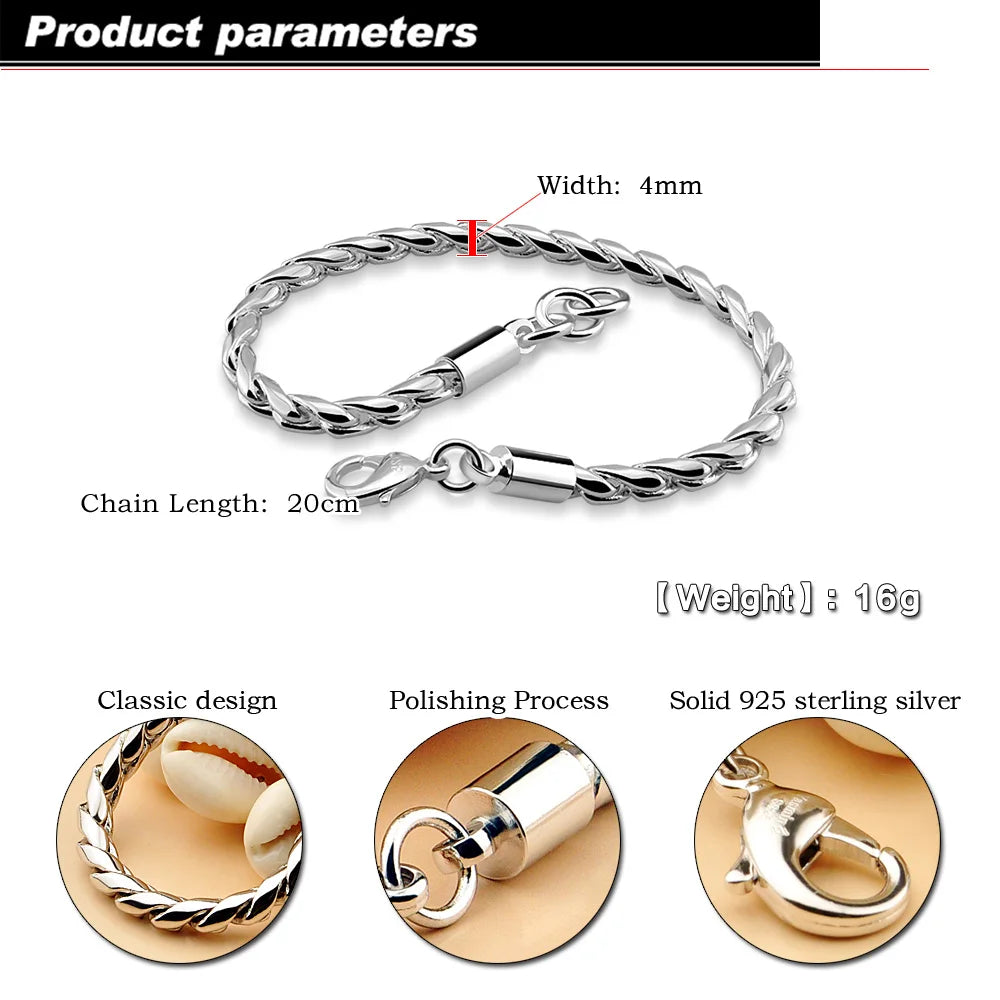 Pulsera Serpiente de Plata 925