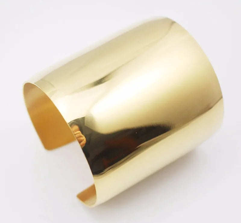 Brazalete Ancho Abierto de Acero 316L