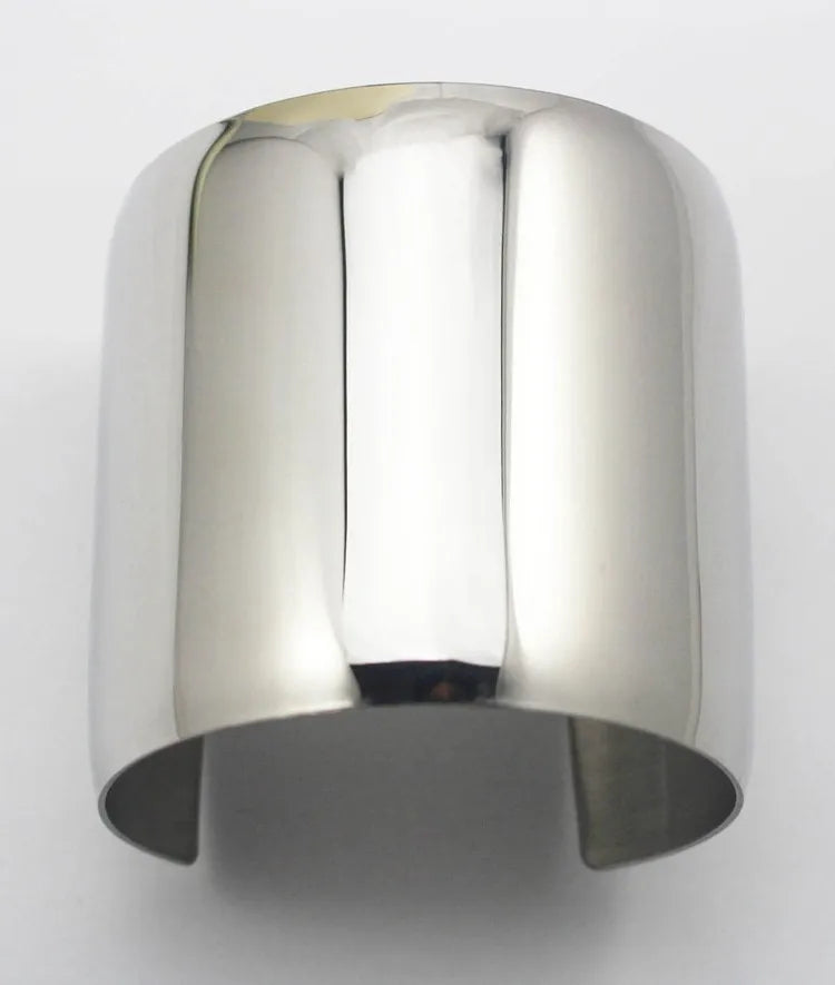 Brazalete Ancho Abierto de Acero 316L