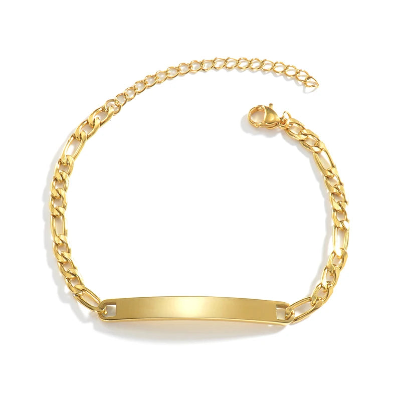 Pulsera Grabada con Nombre y Fecha