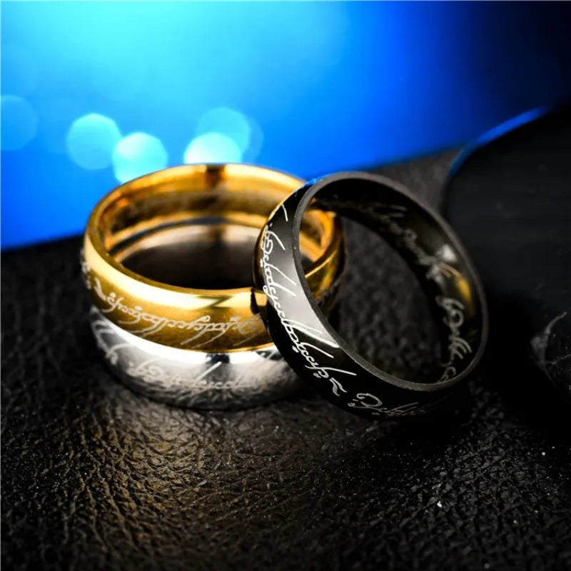 Anillo Clásico de Acero Inoxidable