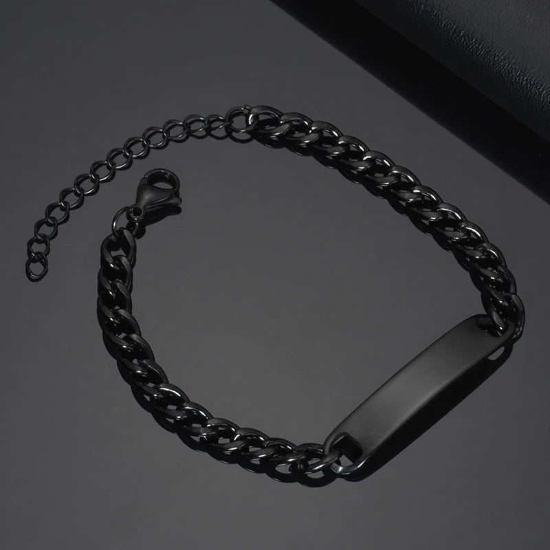 Pulsera Grabada con Nombre y Fecha