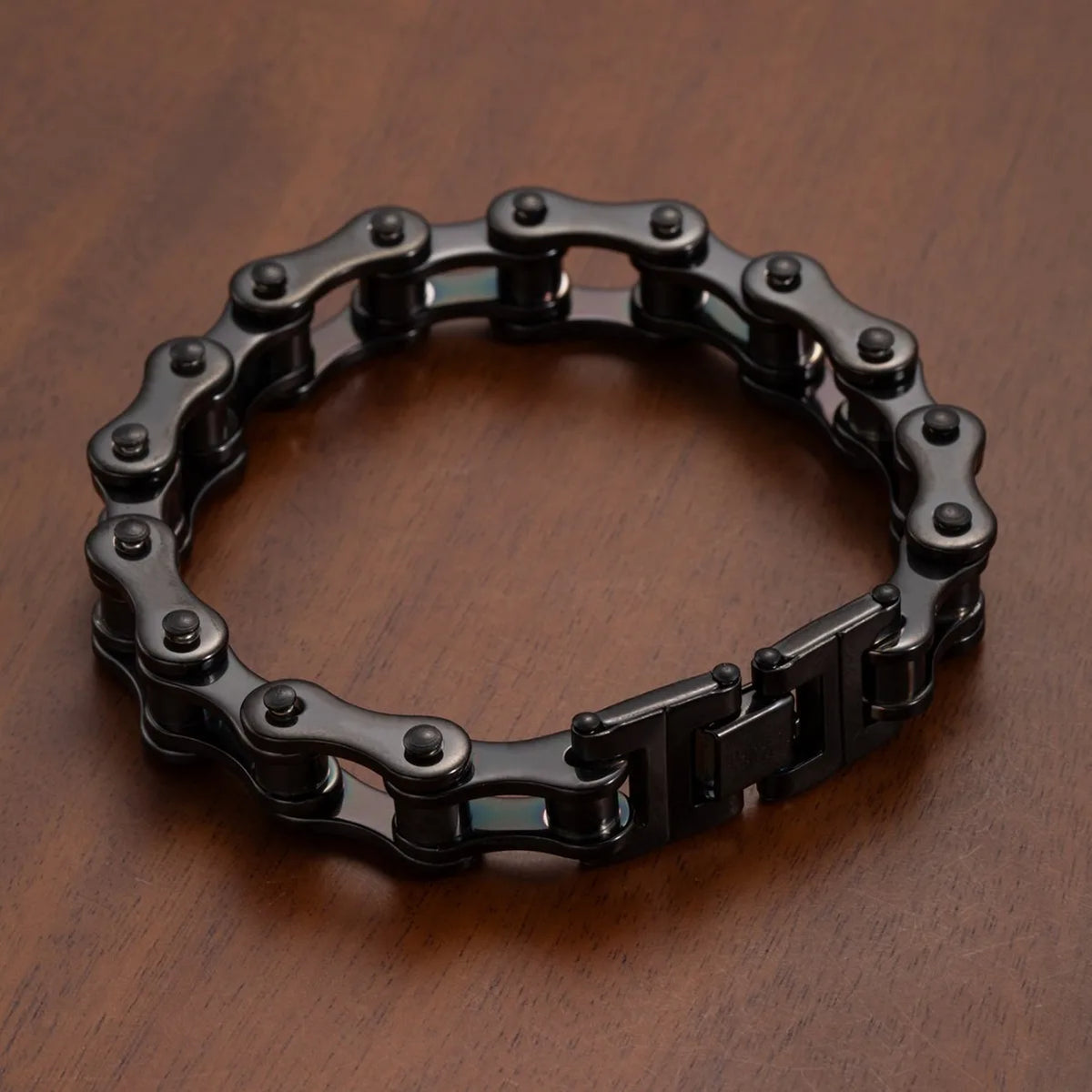 Pulsera Punk Motera de Acero