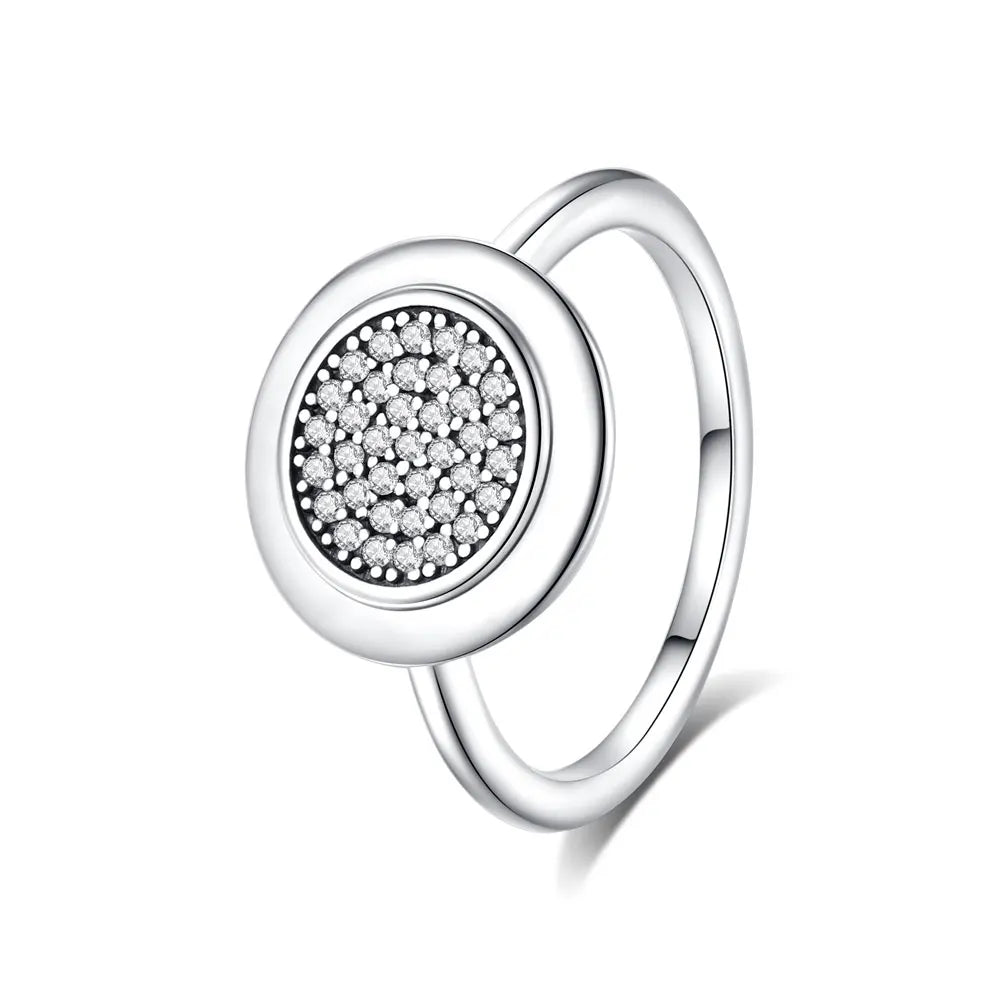 Anillo de Plata 925 con Corazón y Corona
