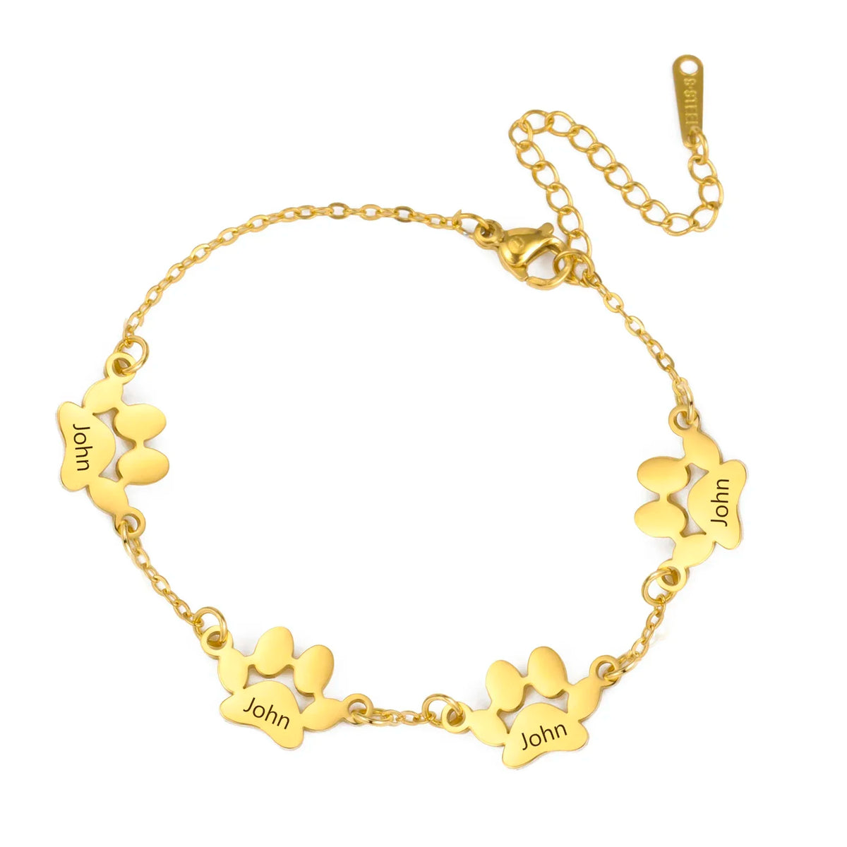 Pulsera Personalizada con Huella y Nombre