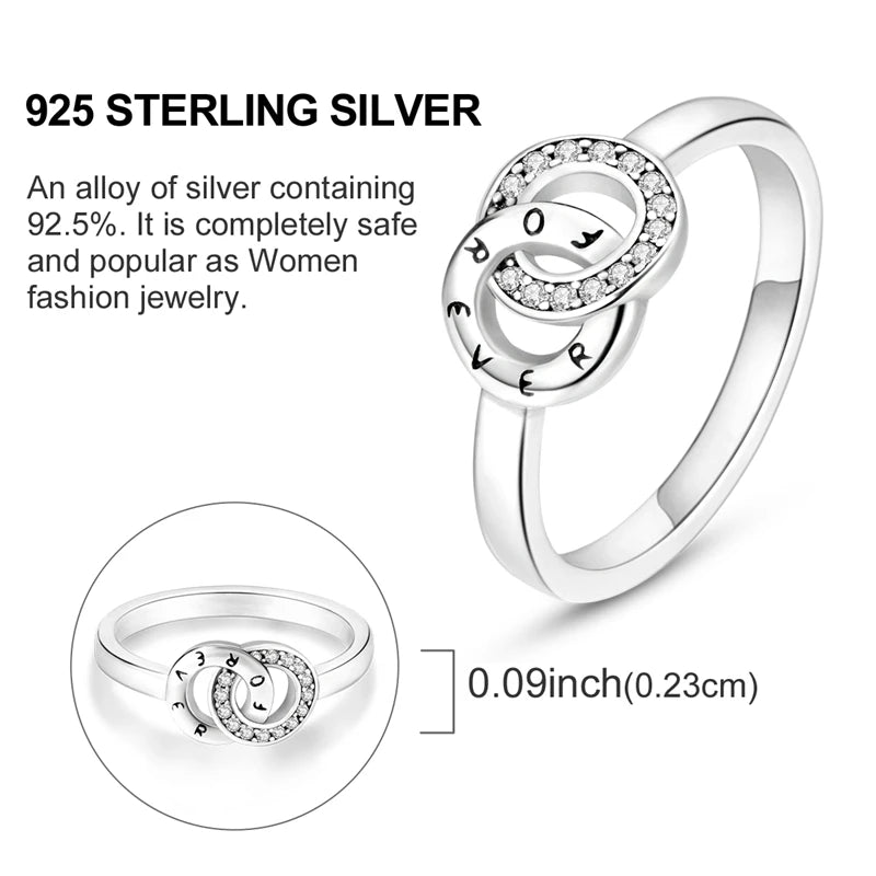 Anillo de Plata 925 con Circonitas