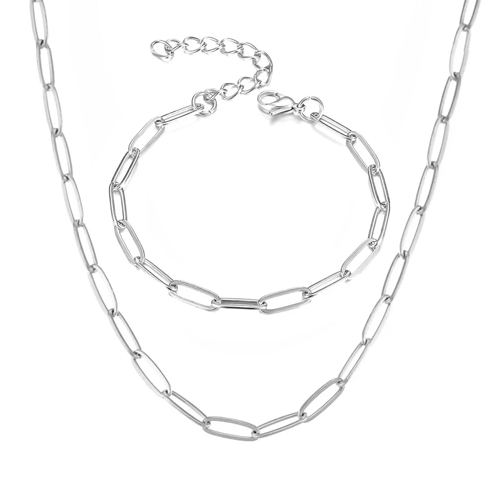 Conjunto Paperclip de Acero de 3 mm