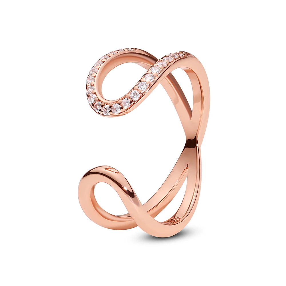 Anillo de Plata 925 con Corazón y Corona