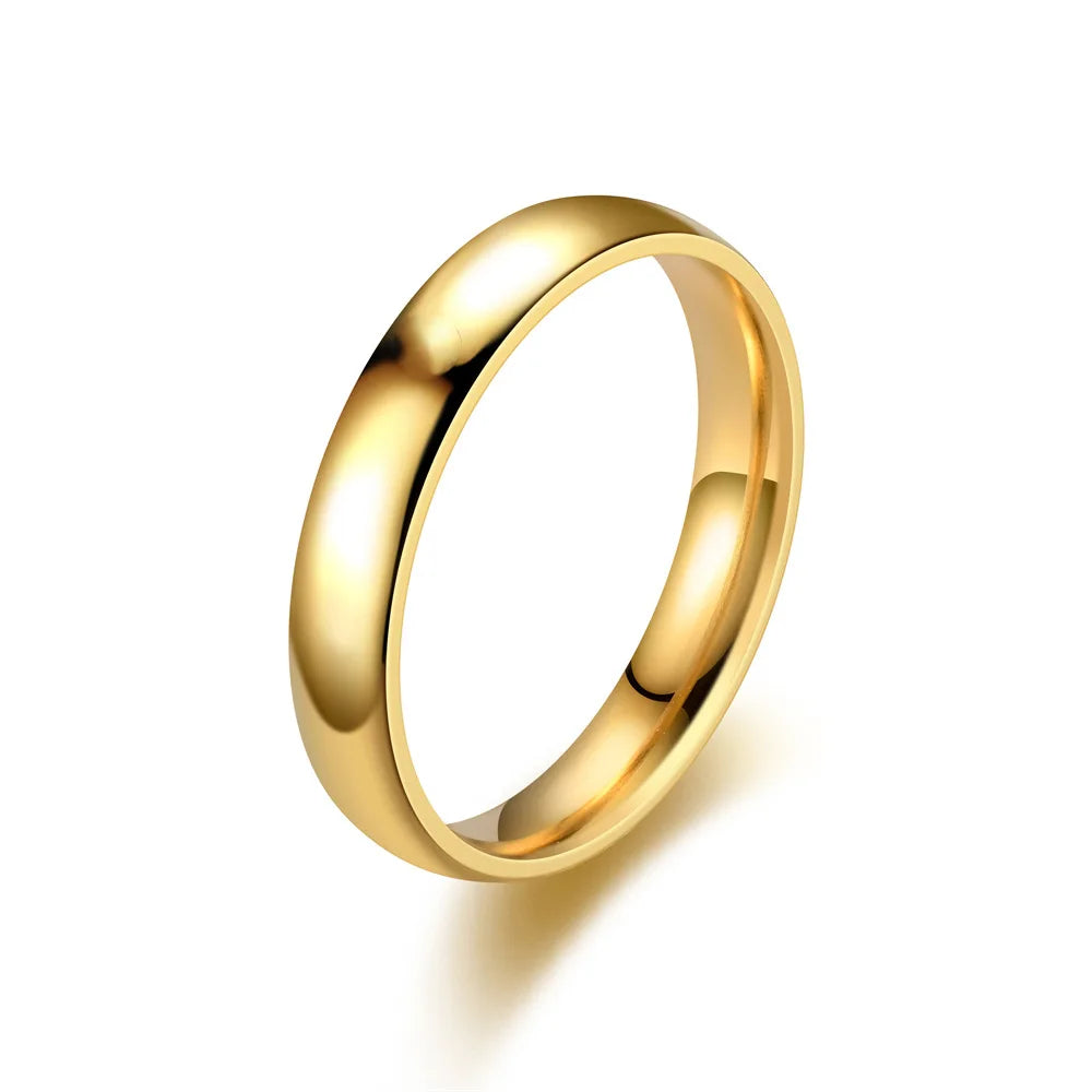 Anillo Negro Mate de Acero