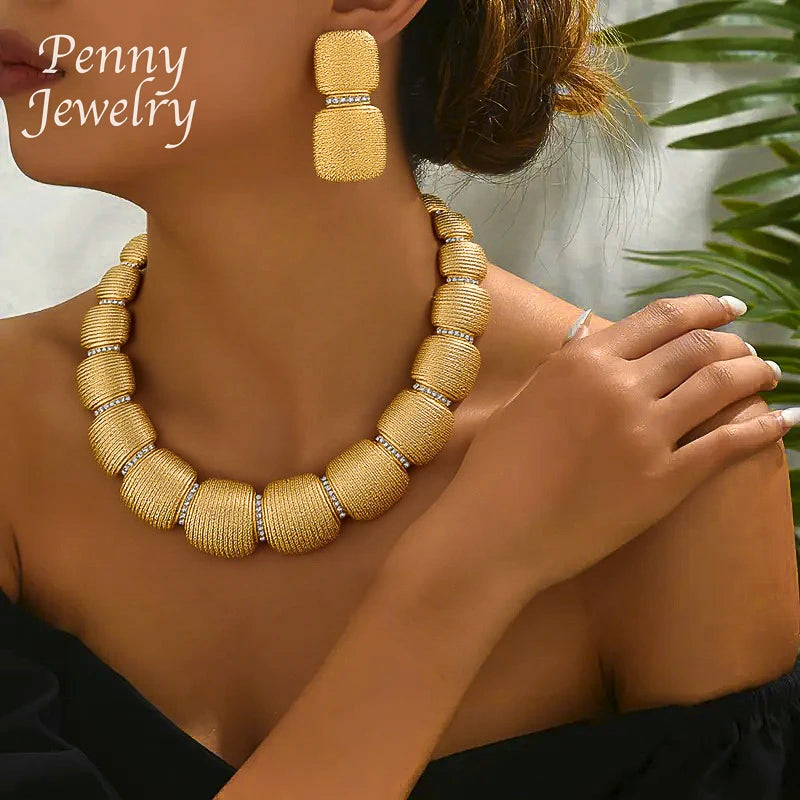 Conjunto de Joyería Brutalista