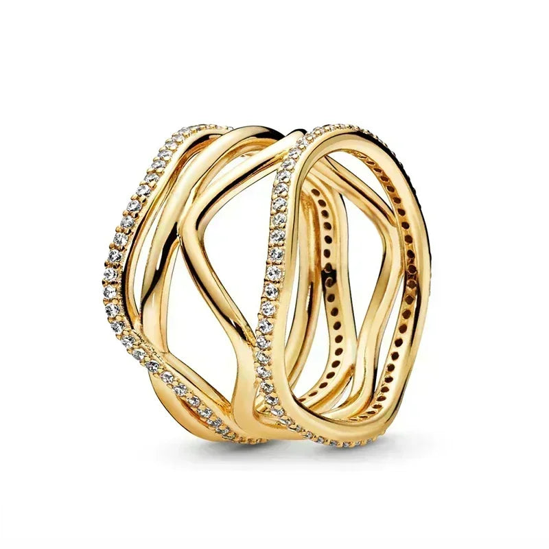 Anillo de Plata 925 con Corona de Corazón