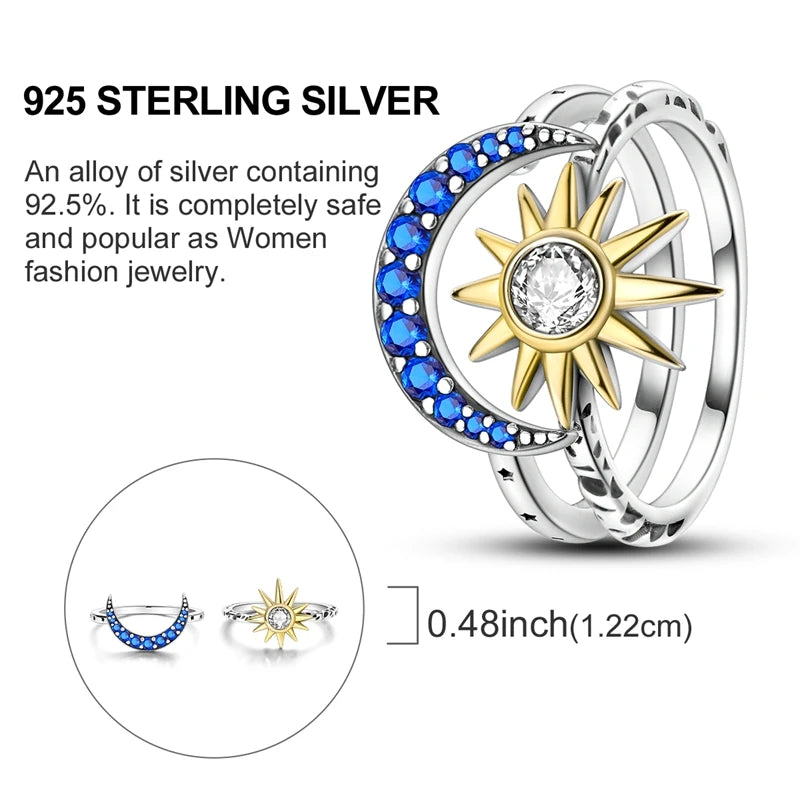 Anillo de Plata 925 con Circonitas