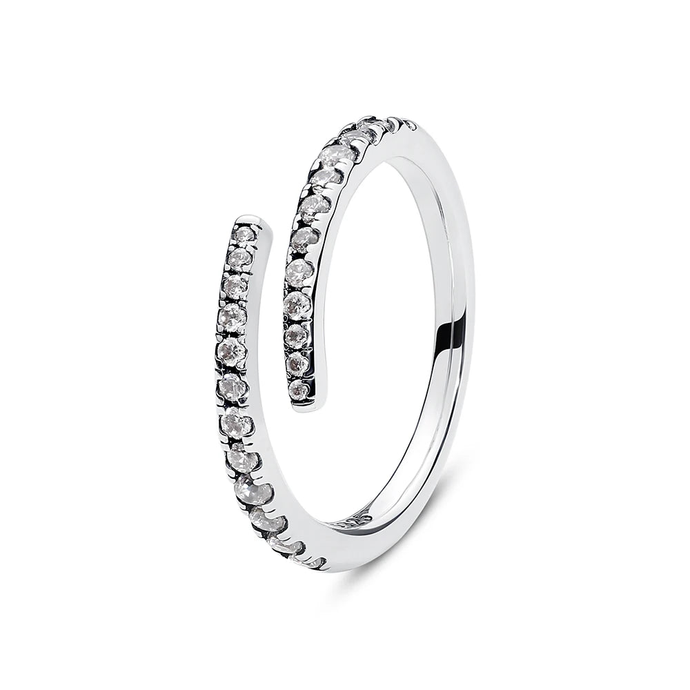 Anillo de Plata 925 con Corazón y Corona