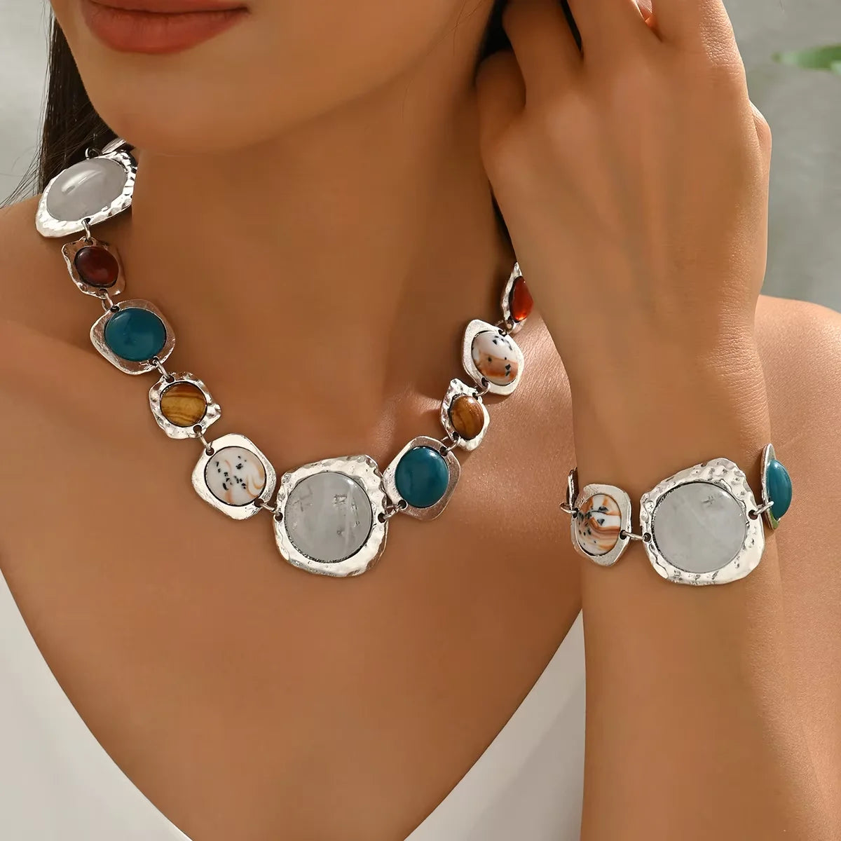 Conjunto de Joyería Brutalista