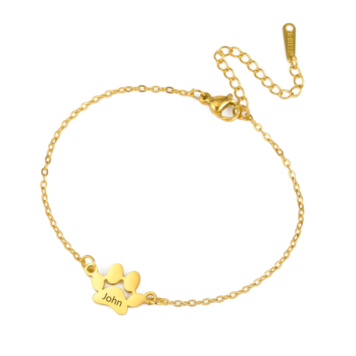 Pulsera Personalizada con Huella y Nombre
