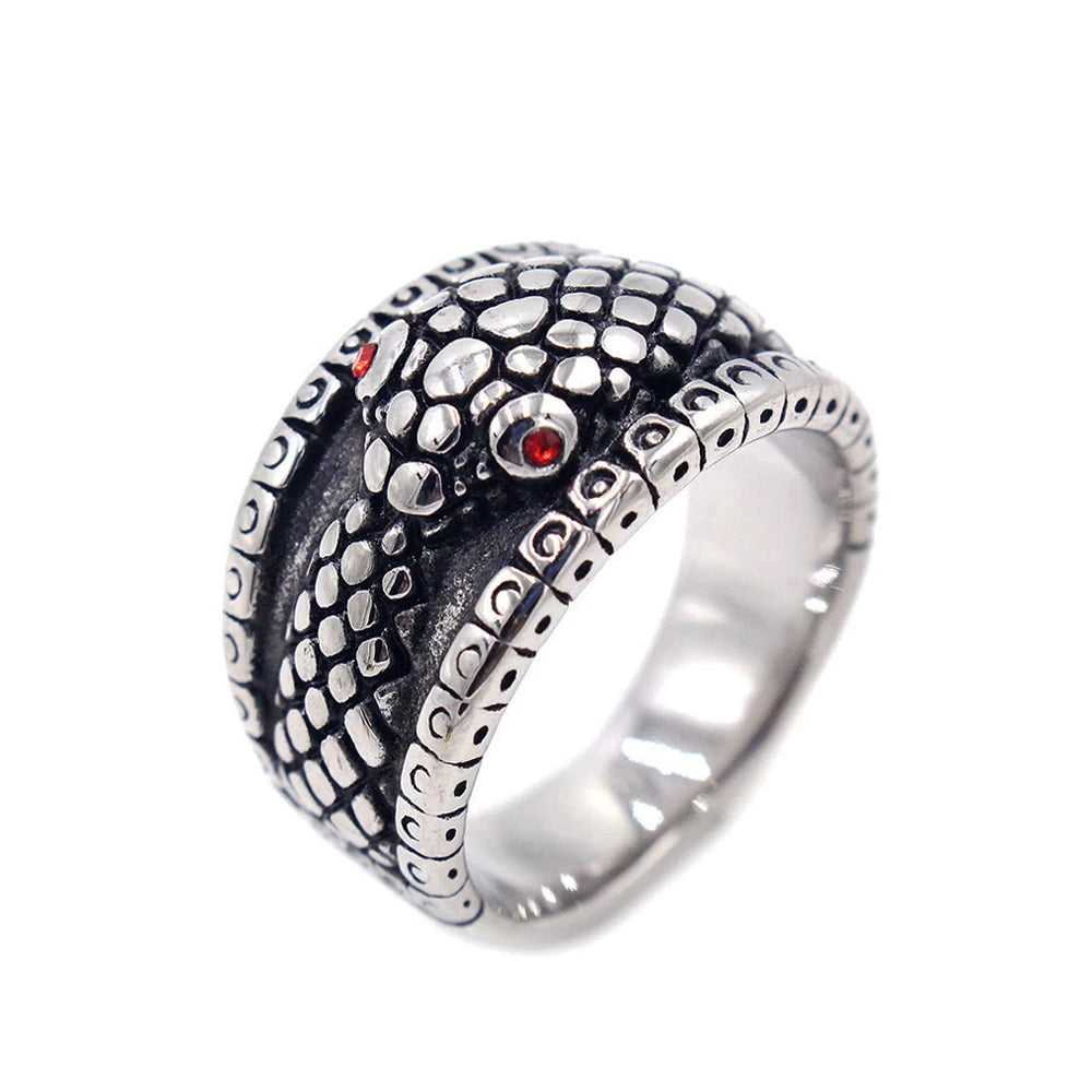 Anillo Sello Punk de Acero 316L