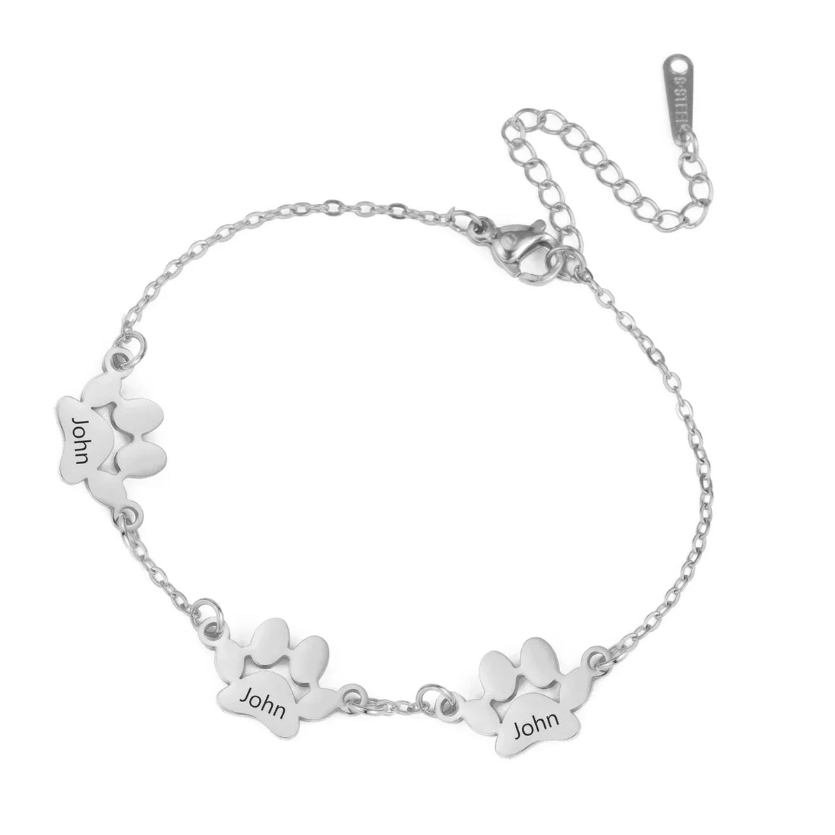 Pulsera Personalizada con Huella y Nombre