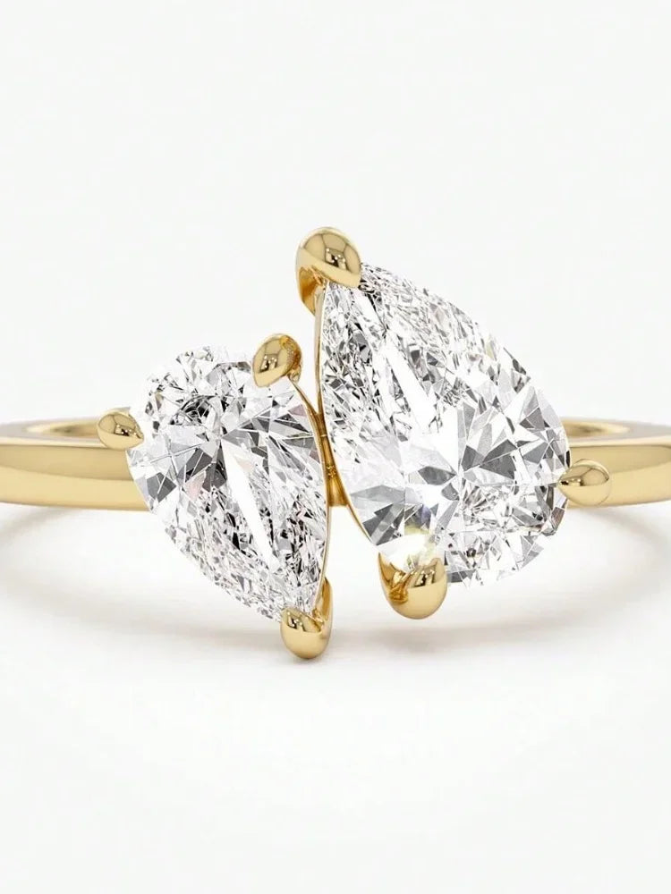 Anillo Clásico de Plata 925 con Circonita
