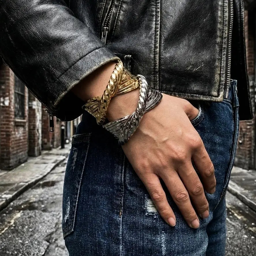 Pulsera Brutalista de Diseño