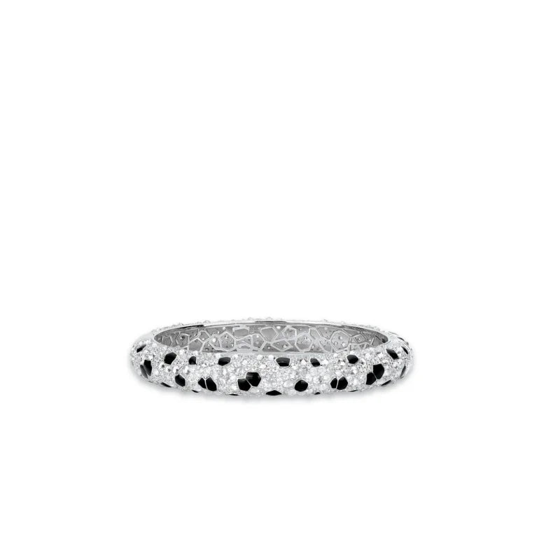 Pulsera de Plata 925 con Diseño Leopardo