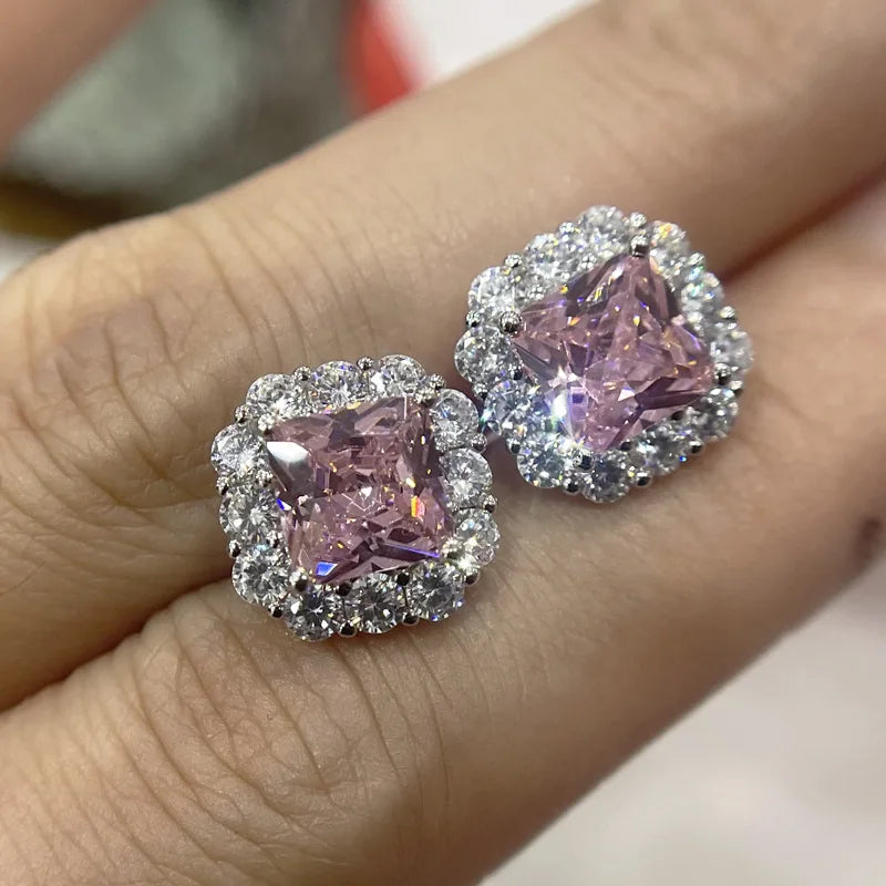 Pendientes de Plata 925 con Esmeralda Paraíba