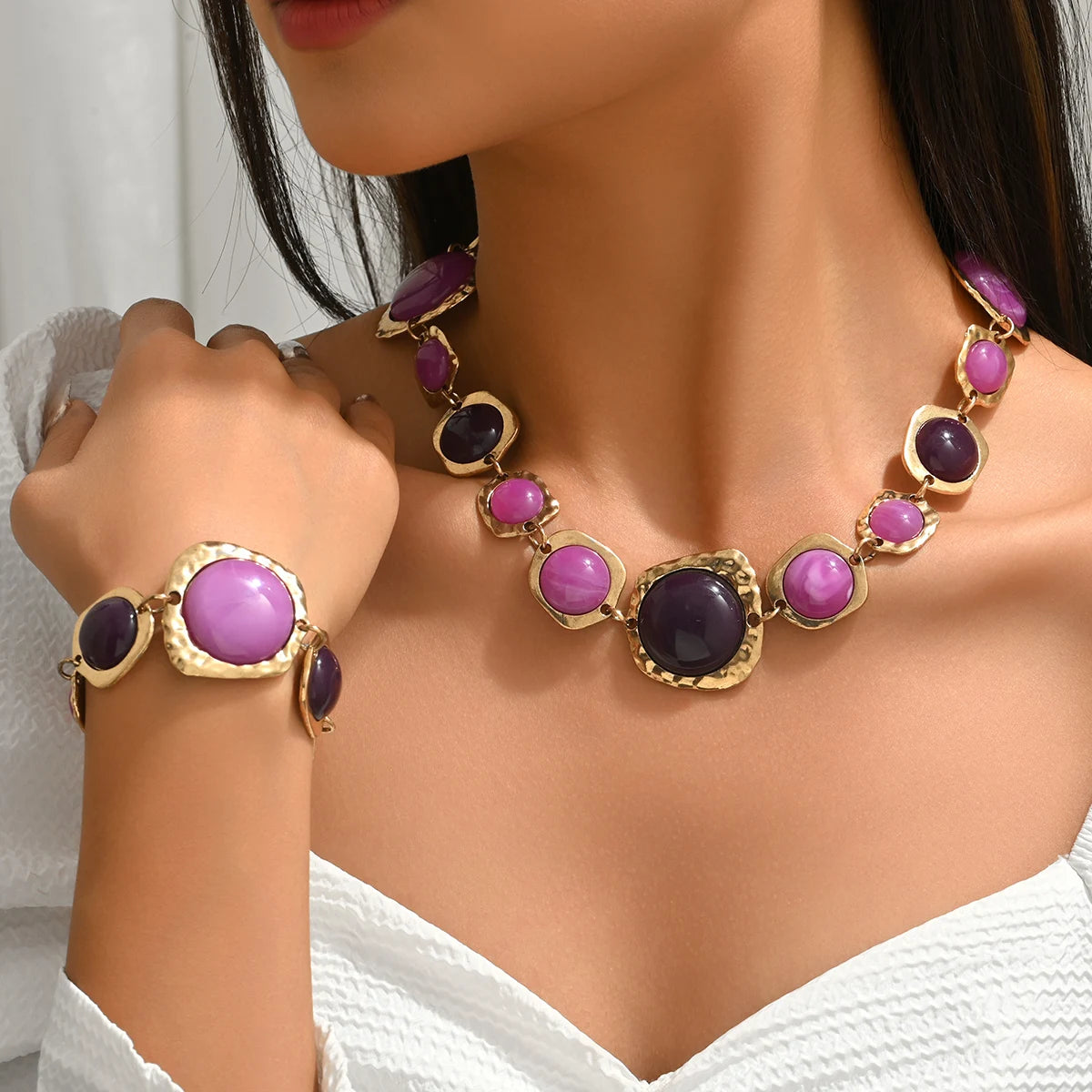 Conjunto de Joyería Brutalista