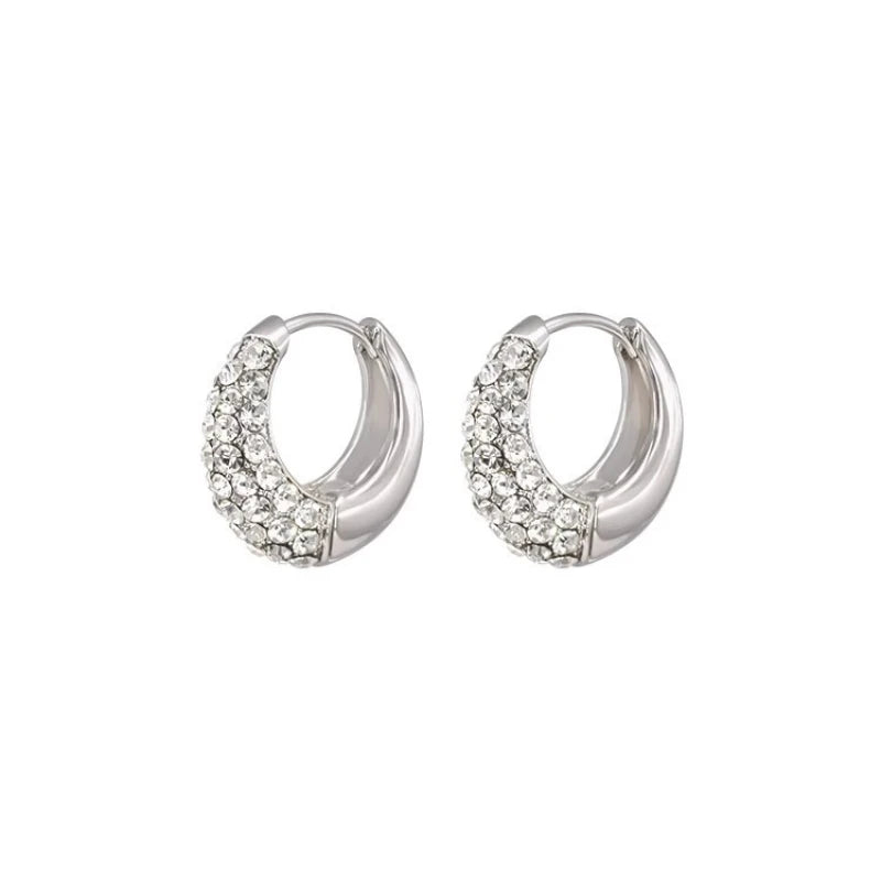 Pendientes de Plata 925 con Circonitas