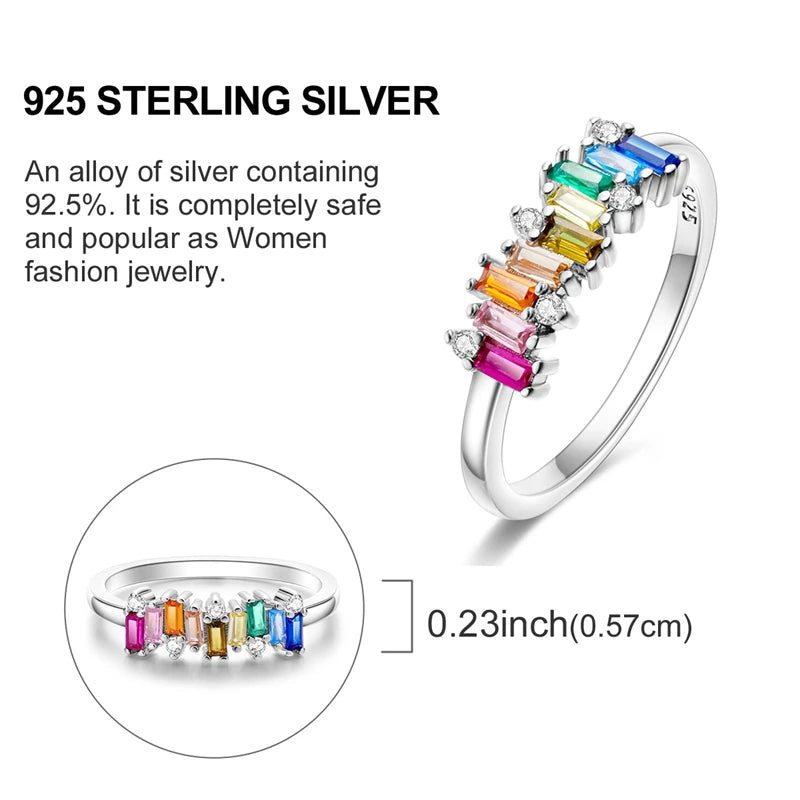Anillo de Plata 925 con Circonitas