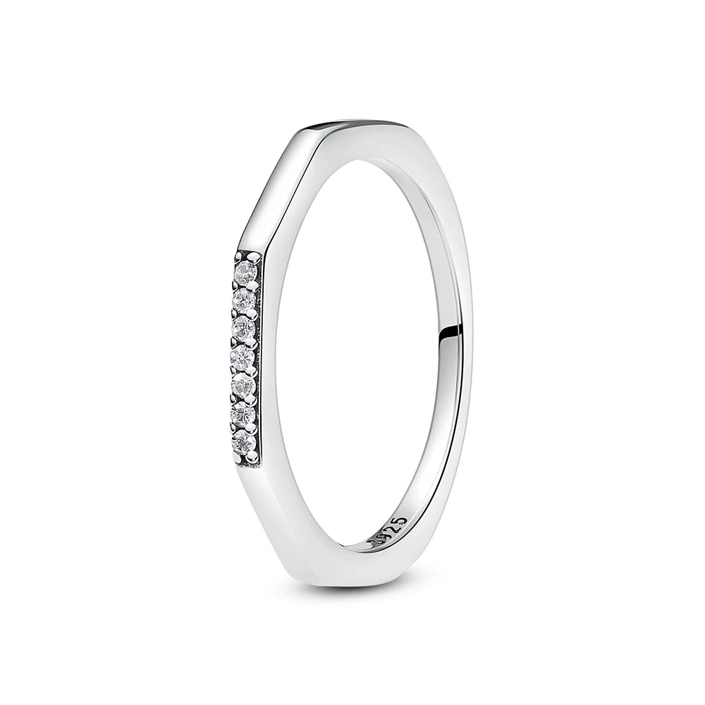 Anillo de Plata 925 con Corazón y Corona