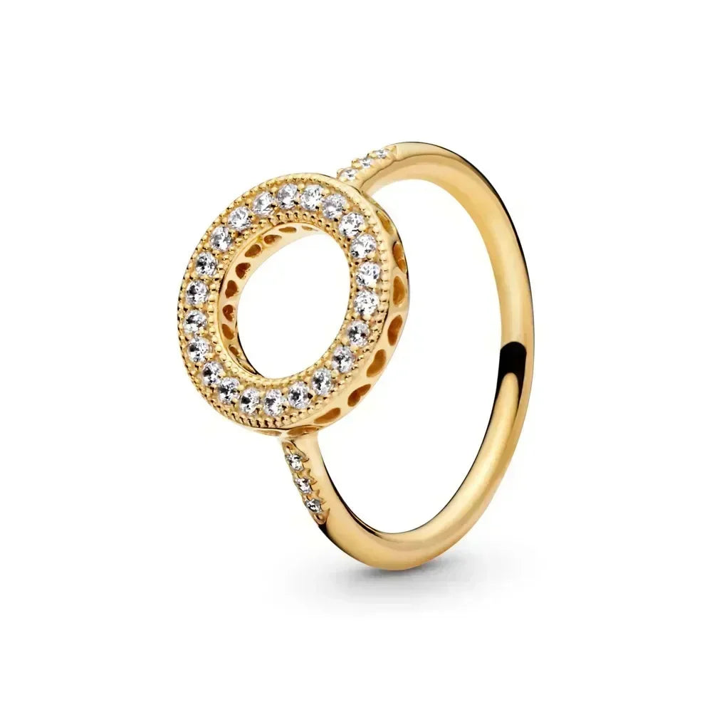 Anillo de Plata 925 con Corona de Corazón