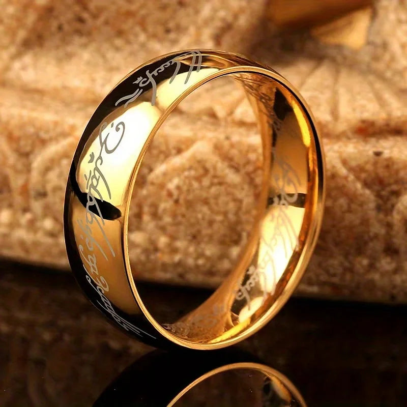 Anillo Clásico de Acero Inoxidable