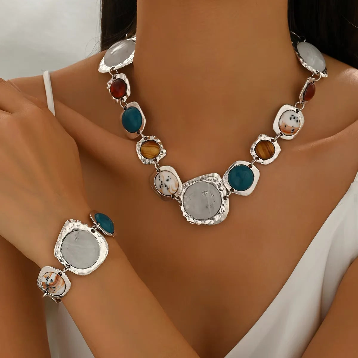 Conjunto de Joyería Brutalista