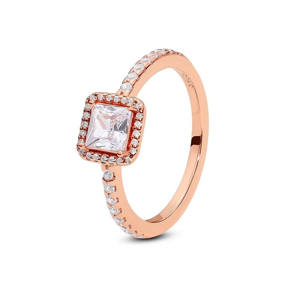 Anillo de Plata 925 con Corazón y Corona