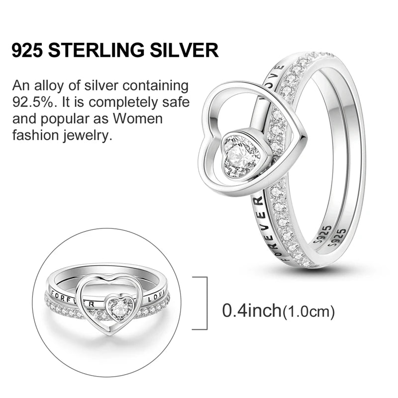 Anillo de Plata 925 con Circonitas
