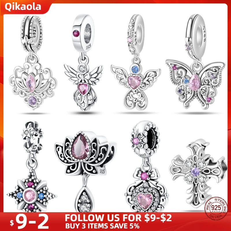 Charm de Plata 925 con Flor Guardiana