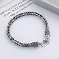 Pulsera Retro Clásica de Plata 925