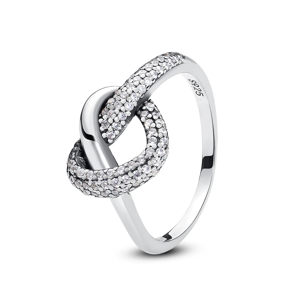 Anillo de Plata 925 con Corazón y Corona