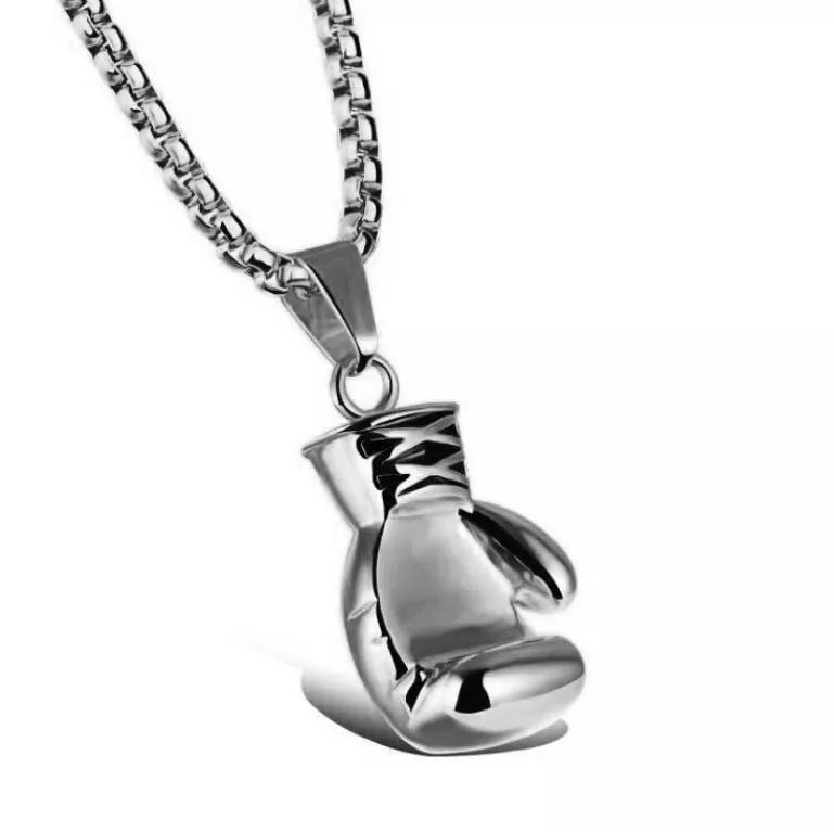 Collar de Acero con Cruz