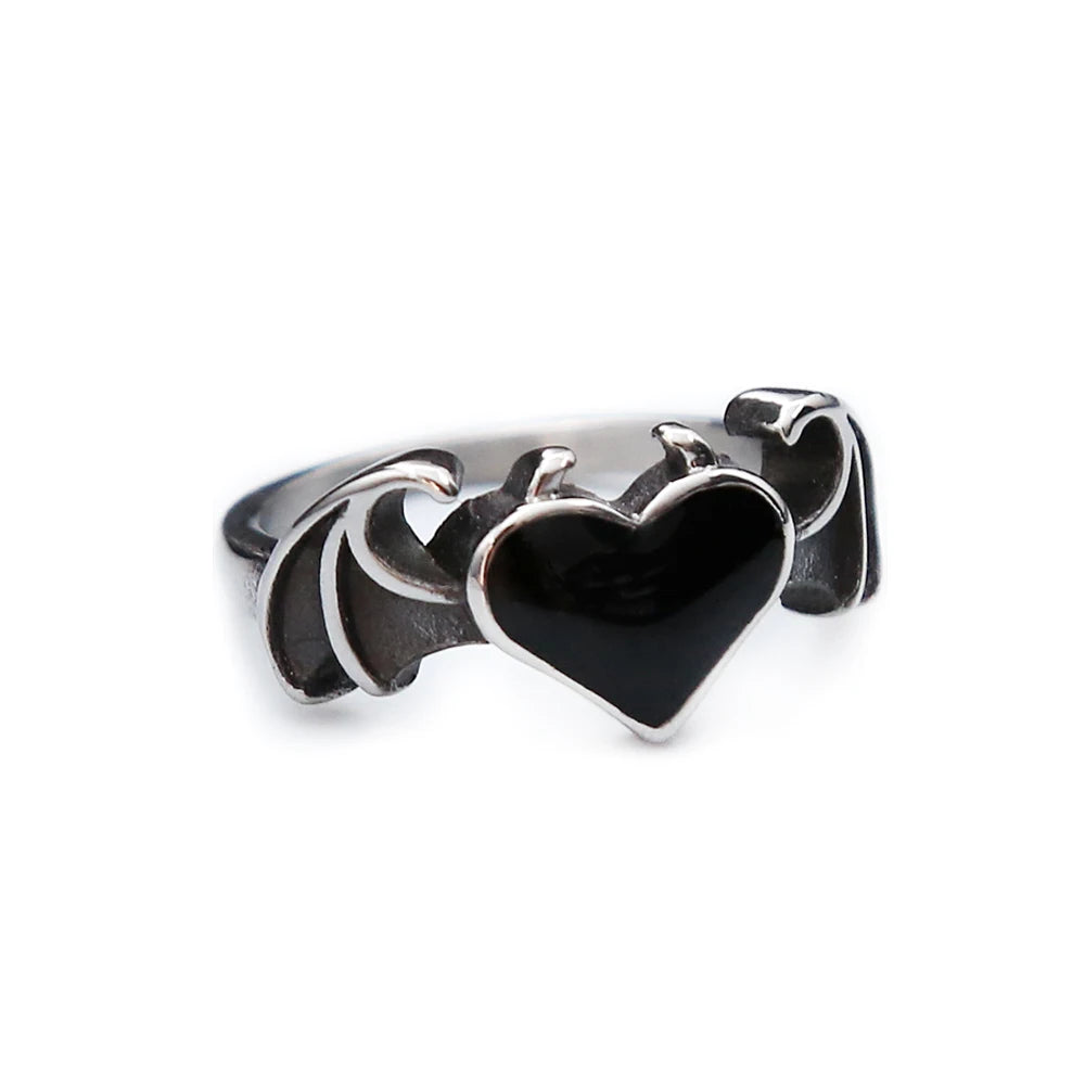 Anillo Sello Punk de Acero 316L