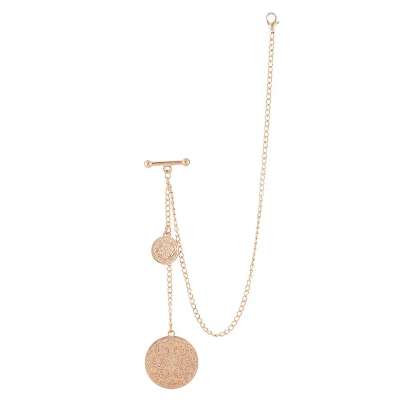 Broche Coreano de Cadena con Borlas