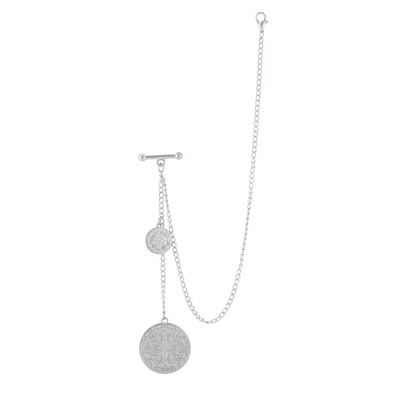 Broche Coreano de Cadena con Borlas