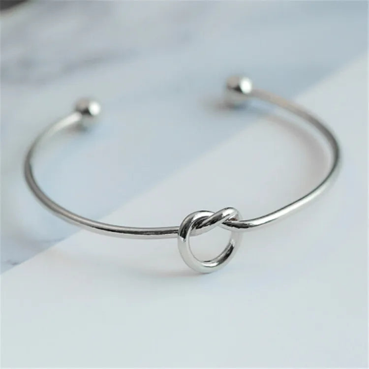 Brazalete Vintage Trenzado de Acero