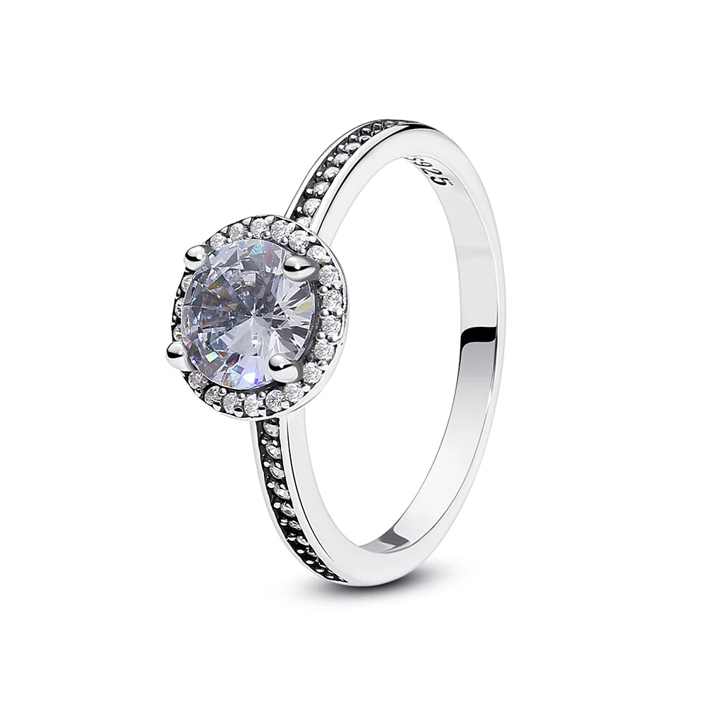 Anillo de Plata 925 con Corazón y Corona