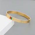 Brazalete Elegante de Acero para Pareja