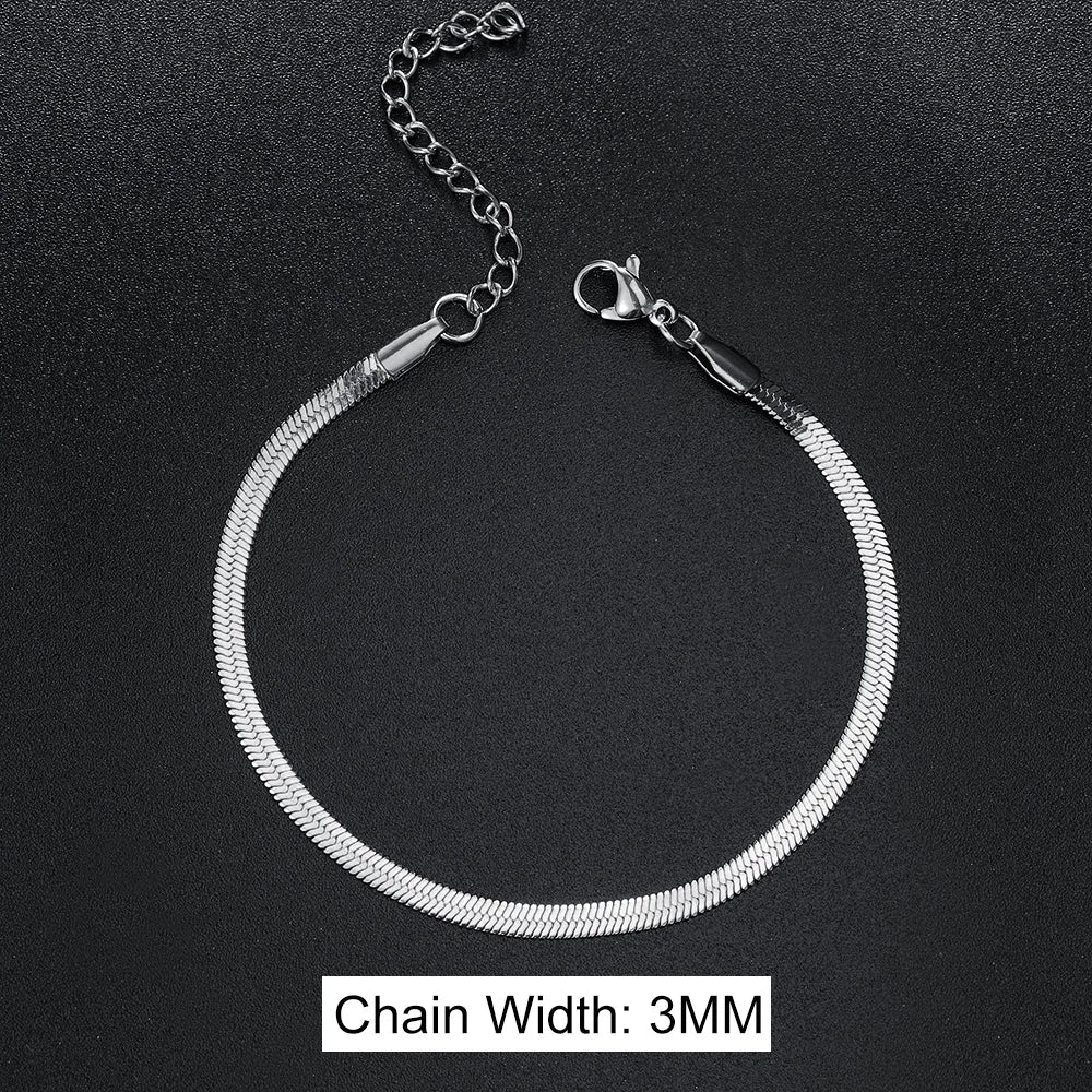 Pulsera Serpiente de Acero con Hoja