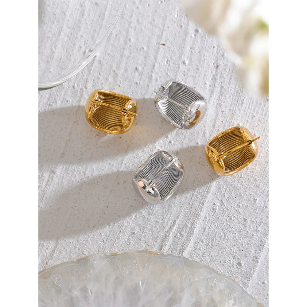 Pendientes Geométricos Brutalistas