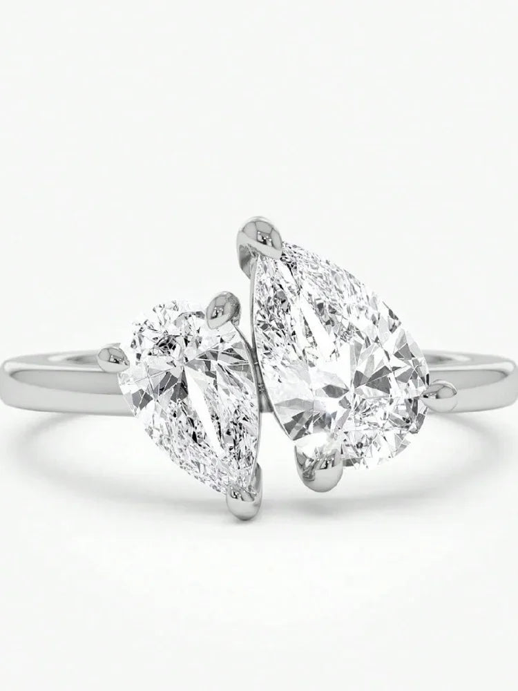 Anillo Clásico de Plata 925 con Circonita