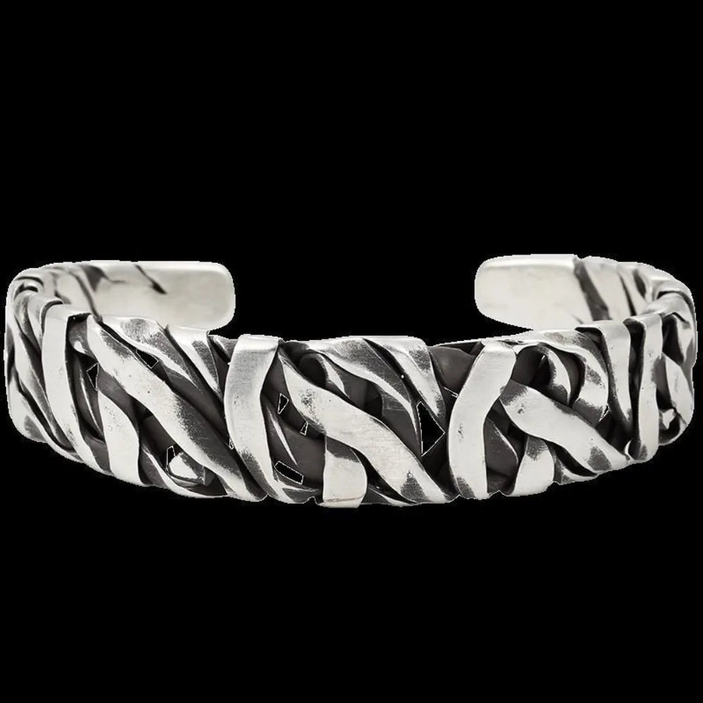 Brazalete Abierto Irregular Estilo Coreano