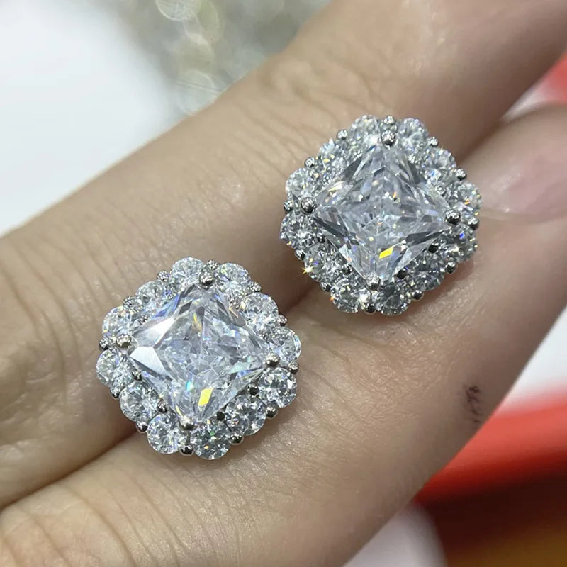 Pendientes de Plata 925 con Esmeralda Paraíba