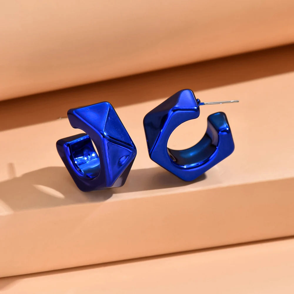 Pendientes Geométricos Brutalistas